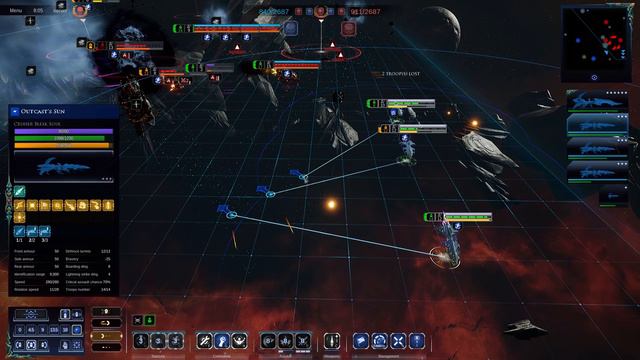 Drukhari vs Ork | Hit and Run | Battlefleet gothic Armada 2 смотреть онлайн