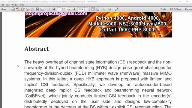 Integrated Deep Implicit CSI Feedback and Beamforming Design for FDD mmWave Massive MIMO Systems смотреть онлайн