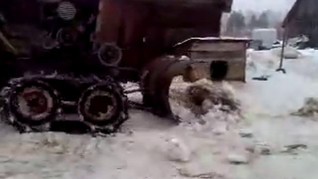 Мотоблок урал уборка снега. смотреть онлайн