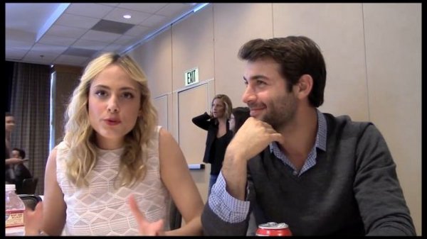 Zoo - James Wolk and Nora Arnezeder Interview