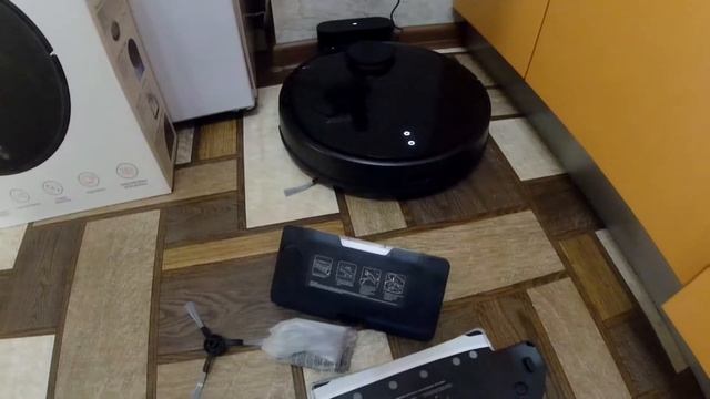 Робот-Пылесос Xiaomi Mi Robot Vacuum-Mop Pro[уборка - влажная, сухая, ограничитель зоны,док-станция смотреть онлайн