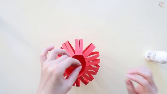 Une Lanterne Chinoise. Comment Faire Une Lanterne Chinoise En Papier. Китайский фонарик из бумаги.