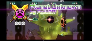 БИТВА С БОССОМ #2: Planet Unknown by FadeOff (Insane 8*) [3 coins] | Geometry Dash