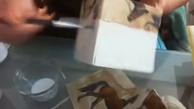 paso a paso cajita decorada parte 1 tecnica de servilleta смотреть онлайн