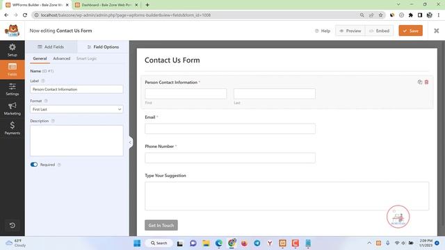 How to Create Contact Us form by Wordpress смотреть онлайн