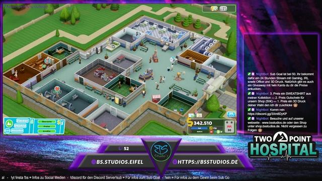 BS Studios - Two Point Hospital (VOD 25.08) смотреть онлайн