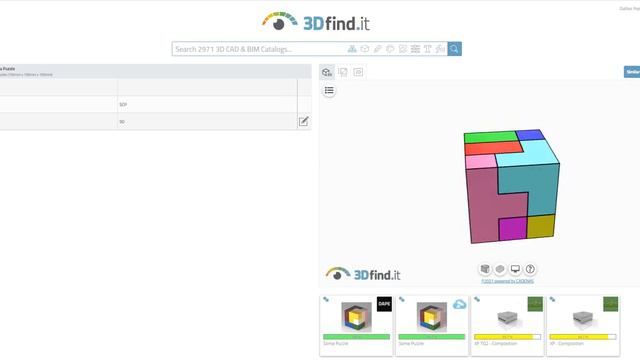 Soma cube puzzle 3D model - free download 3DfindIT.com смотреть онлайн