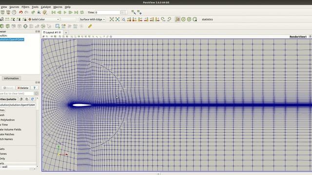 Dynamic Mesh OpenFOAM Tutorial 4 - SolidBody and AMI смотреть онлайн