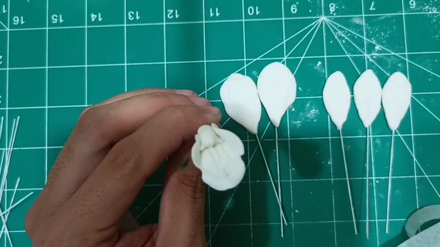 Dendrobium Orchids In Sugar Or Gumpaste Made With No Cutter No Veiners All Freehand