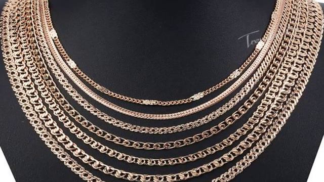 Personalize Necklace For Women Men 585 Rose Gold смотреть онлайн