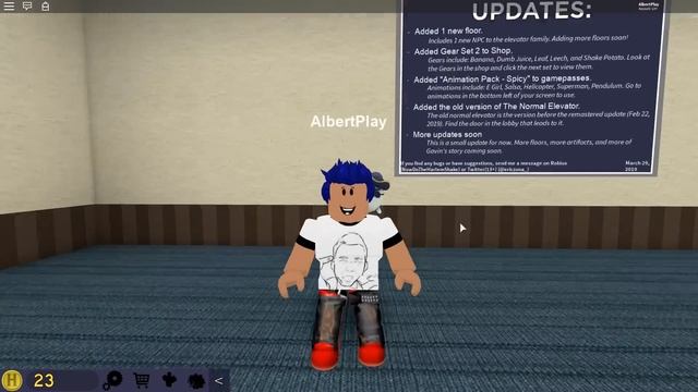 Роблокс: *НОВЫЙ* СИМУЛЯТОР ЛИФТА в ROBLOX! | Роблоксер Альберт смотреть онлайн