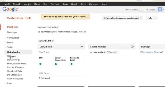 Verify Your WordPress Website in Google Webmaster Area Tools Video смотреть онлайн