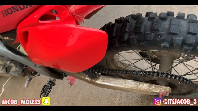 Crf450r 2006 Project. New Rear Side Panels (Red) смотреть онлайн