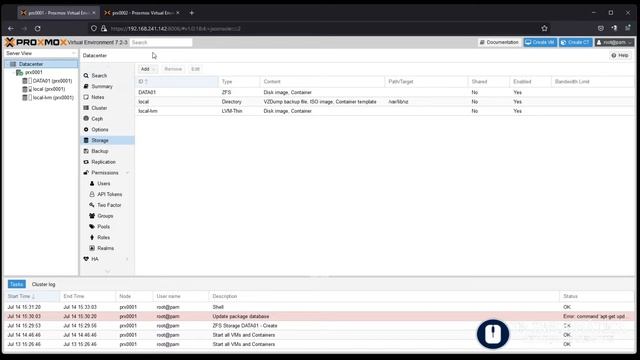 Criando um cluster com proxmox passo a passo смотреть онлайн