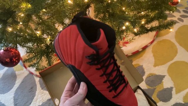 Air Jordan 12 Retro “Reverse Flu Game” Varsity Red - In Hand Review - Day of Drop смотреть онлайн