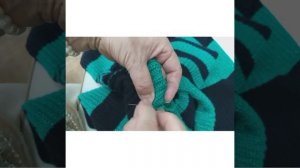 Как изменить горловину  в  трикотажном  джемпере?