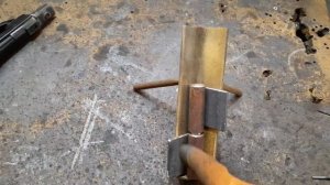 #Как приварить петли на ворота? навесы, шарниры. how to weld a hinge