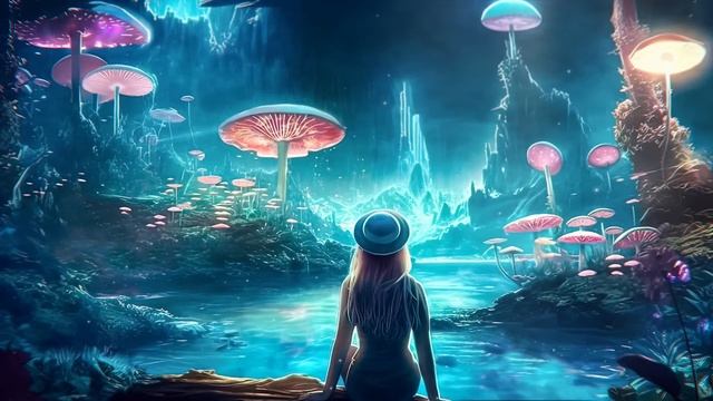 Fantasy Mushroom. Music - Atmospheric Female Voice  [INSTANT CALM]  Beautiful Music For Sleep