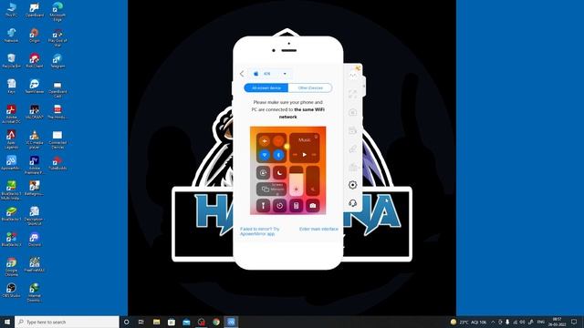 How To Mirror iOS/iPhone/iPad Device to PC/Laptop in Hindi #apowermirror #theharyanagamerz (Part #3 смотреть онлайн