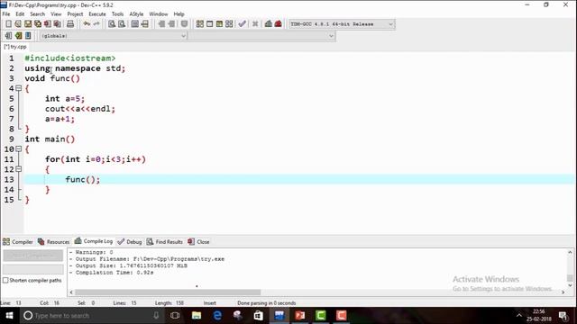 Static variables in C++ with simple example (in hindi) смотреть онлайн