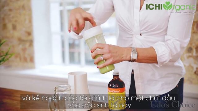 Hướng Dẫn Cách Pha Trộn Dầu UDOS OIL OMEGA 3.6.9 Vào Sinh Tố l ICHIORGANIC смотреть онлайн