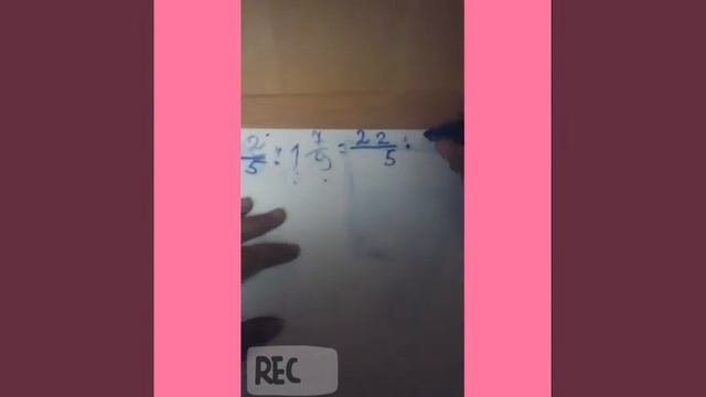 Деление обыкновенных дробей и смешных чисел смотреть онлайн