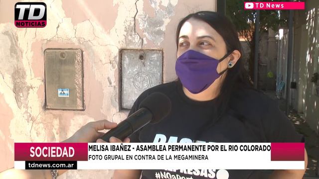 MELISA IBAÑEZ FOTO GRUPAL EN CONTRA DE LA MEGAMINERA 25 11 20 смотреть онлайн