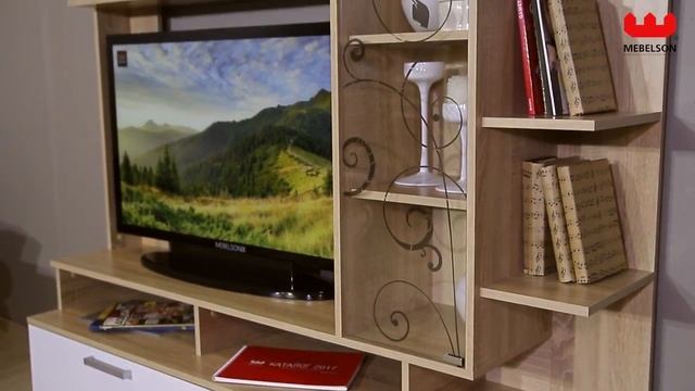 Мини-стенка в гостиную "Лоя". смотреть онлайн