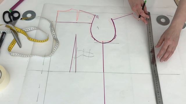 Платье-рубашка для девочки. Рубашка для мальчика. По одной выкройке. Моделирование и примерки. смотреть онлайн