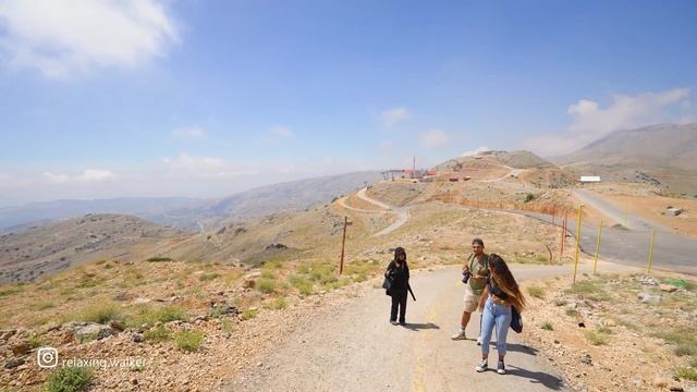 Walk Along The SYRIAN BORDER. Golan Heights, ISRAEL
