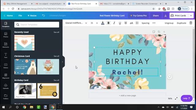 How To Make An Editable Printable In Canva FREE смотреть онлайн