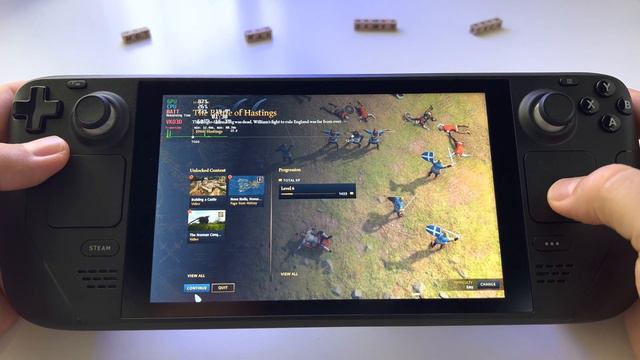 Age of Empires IV - Steam Deck handheld gameplay | Vulkan deiver - high graphics 60FPS смотреть онлайн