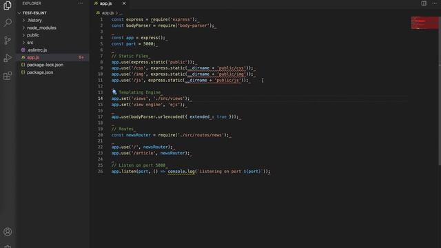 Hướng dẫn sử dụng ESLINT với VSCODE смотреть онлайн