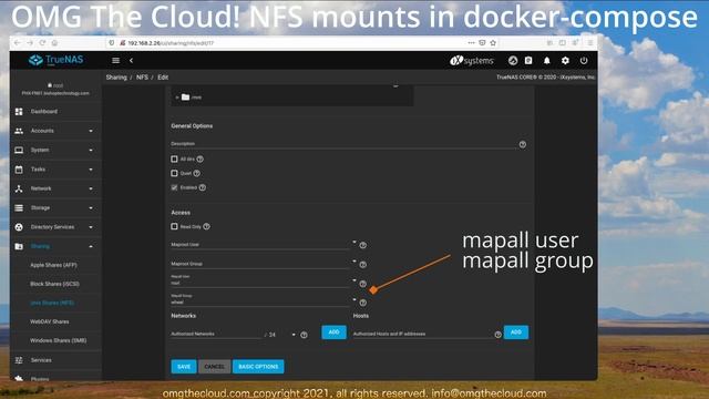 Plex Docker Container with NFS Mounts смотреть онлайн