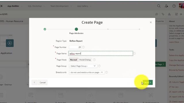 Create Reflow Report in Apex | Oracle Apex Tutorial Lecture 23 смотреть онлайн
