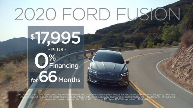 2020 Ford Fusion for $17,994 PLUS 0% for 66 months at Fair Oaks Ford in Naperville смотреть онлайн