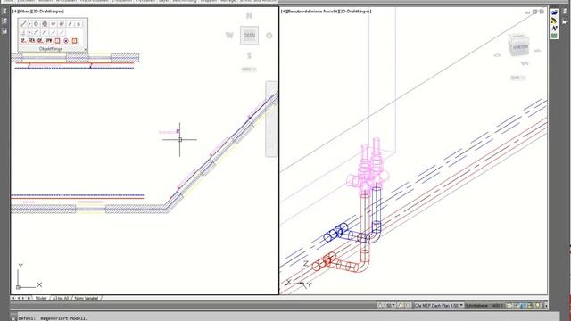 AutoCAD MEP 2013 | Heizkörper anbinden смотреть онлайн