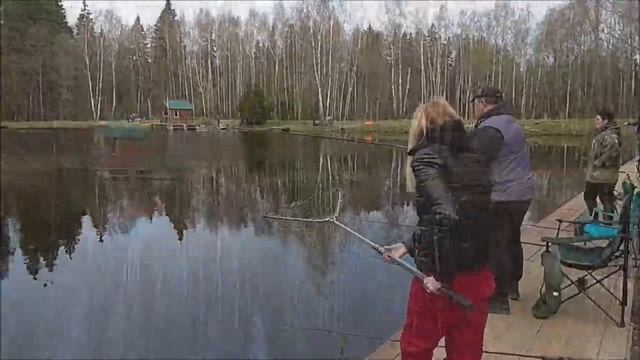 Форель идёт по ветру. Работают активные снасти. Клёвое место, Лосиный остров. смотреть онлайн