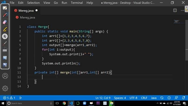 Merge Algorithm in HINDI | In Depth Analysis With Full Implementation In JAVA | Algorithms смотреть онлайн
