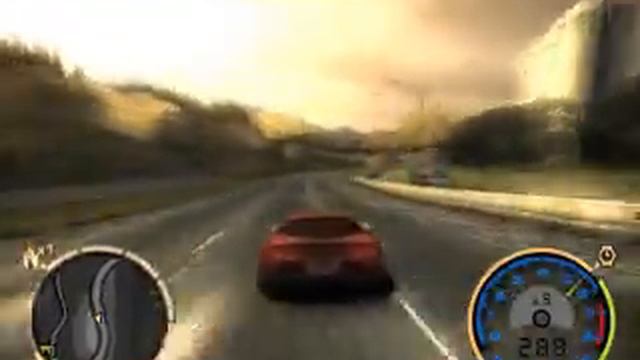 NFS Most Wanted Corvette смотреть онлайн