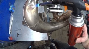 КАК ВЫПРЯМИТЬ РЕЗОНАТОР на мотоцикле!