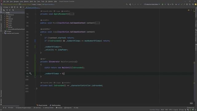 Double Jumping | Simple Character Controller in Unity | Part 6 смотреть онлайн