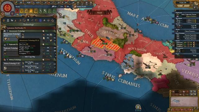 НА ГРАНИ! РИМ Europa Universalis 4 №4 смотреть онлайн