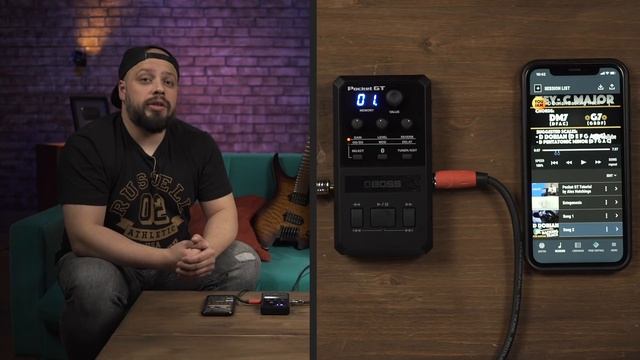 Карманный гитарный процессор Boss Pocket GT смотреть онлайн