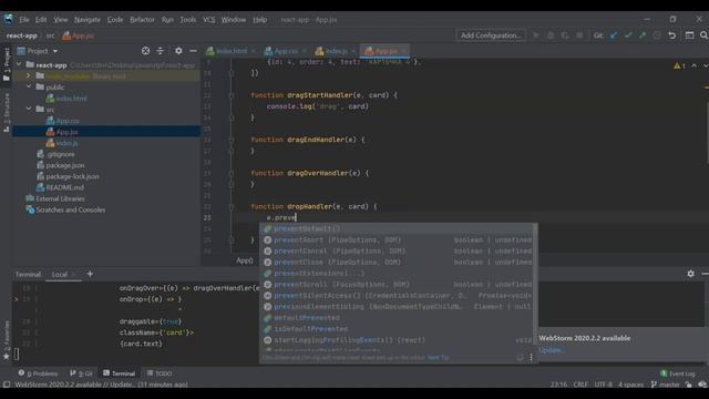 Drag and drop на REACT JS. Сортировка. Просто и быстро! смотреть онлайн