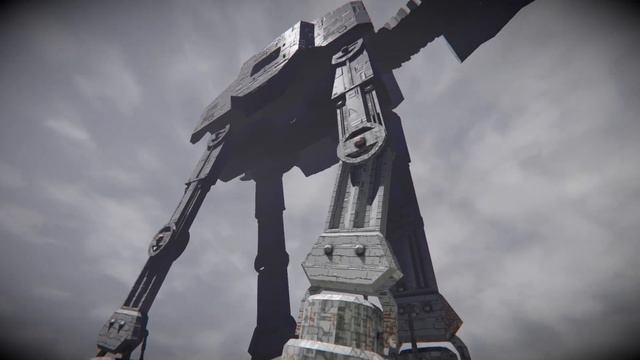 Space Engineers XBOX Epic Star Wars AT AT no scripts смотреть онлайн