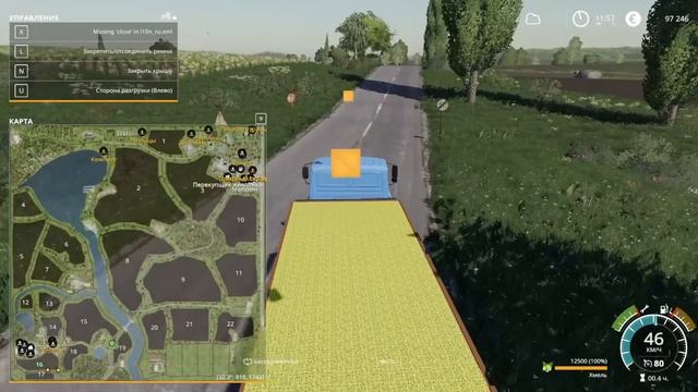 FS19 - Начинаем убирать хмель- ЗЕЛЁНАЯ ДОЛИНА #2 смотреть онлайн