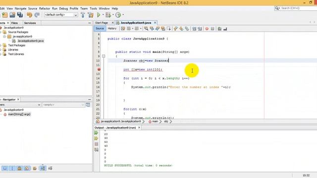 Arrays in java User input,Display Array using foreach loop & sum of array смотреть онлайн