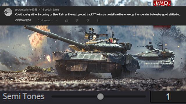 War Thunder OST Steel Rain, but i shifted it up a semitone смотреть онлайн