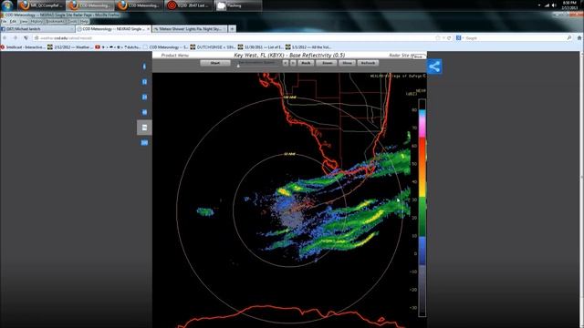 2/17/2013 -- Florida - Large RADAR returns over 1000+ Sq. Miles смотреть онлайн